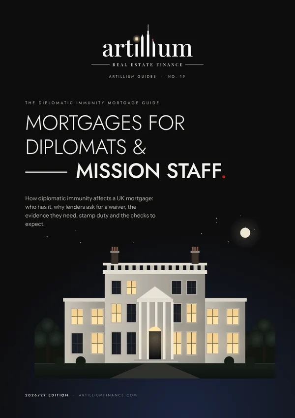 Cover of the Mortgages & Diplomatic Immunity Guide